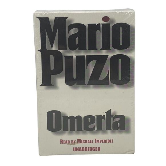 Mario Puzo - Omerta 2000 Audiobook Unabridged Random House 10 Hours New Sealed - Picture 1 of 10